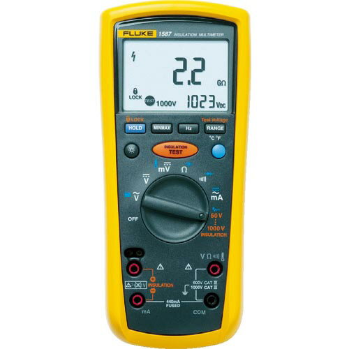 FLUKE ( フルーク ) デジタル・マルチメーター付絶縁抵抗計 ( 1587FC )