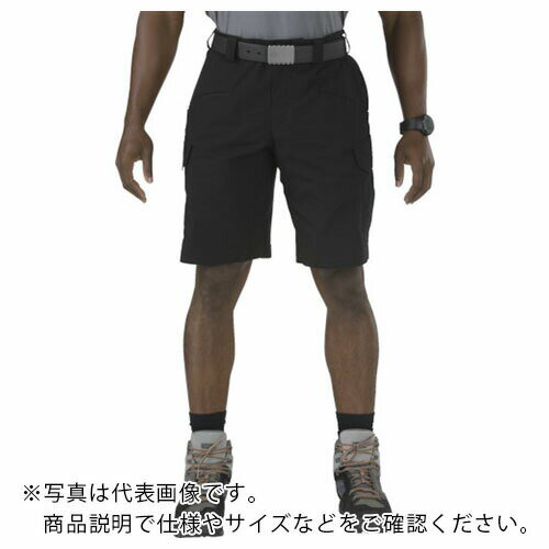 【SALE価格】5.11 作業服(ズボン) ショートパンツ ストライクショート ブラック 38 ( 73327-019-38 ) 5.11社