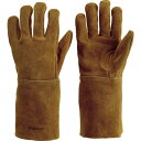 TRUSCO オイル加工革5本指溶接手袋 裏綿付 ( TOY-T5 ) トラスコ中山(株)