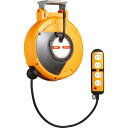 ハタヤ コードマック2 単相100V 10m 四ツ口コンセント ( CDS2-101Q ) (株)ハタヤリミテッド