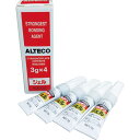 アルテコ 業務用 瞬間接着剤 ジェル 3g×4本入り (ゼリー状) ( GEL-3G (TR) ) (株)アルテコ