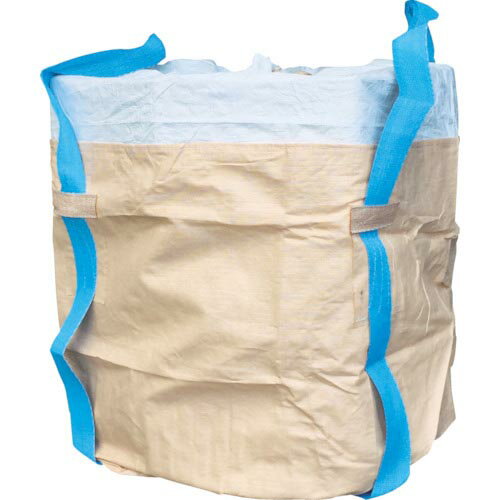 アサヒ コンテナバッグ 丸型 アスベスト廃棄レベル3 容量509L 1000kgタイプ 排出口なし ( 190615 ) 旭..