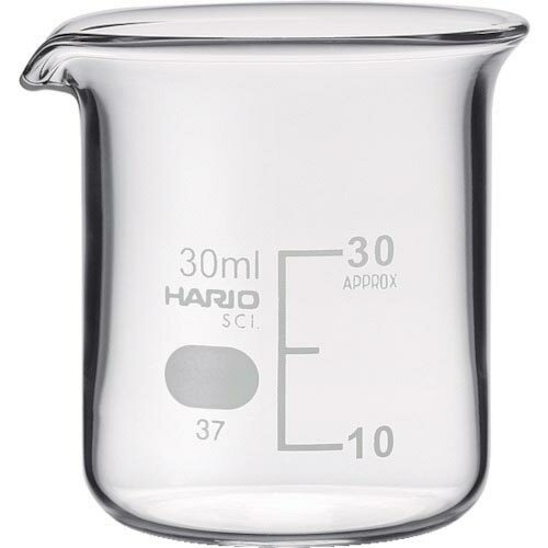 HARIO ビーカー 目安目盛付 30ml ( B-30-SCI ) ハリオサイエンス(株)