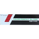 Tombow 色鉛筆 1500 単色 赤 12本入り ( 1500-25 ) (株)トンボ鉛筆
