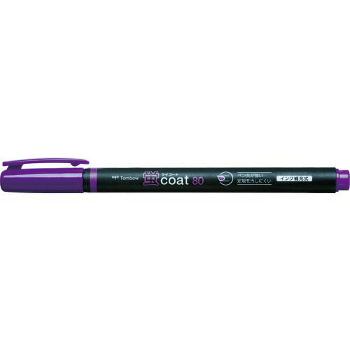 Tombow 蛍光マーカー蛍COAT80 紫 ( WA-SC97 ) (株)トンボ鉛筆