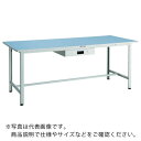 TRUSCO 軽荷重作業台(180kg)BO型 1800X900XH740 薄型1段引出付 ホワイト色 ( BOR-1890UDK1 ) トラスコ中山(株)