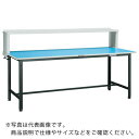 TRUSCO 軽荷重作業台(250kg)BE型 1800X900XH1044(全高) 上棚付 ホワイト色 ( BE-1890YURBW ) トラスコ中山(株)