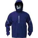TRUSCO ベンチレーション(通気口)付レインスーツ ネイビー S ( TRW360-55-S ) トラスコ中山(株)