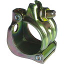 TRUSCO 48.6単クランプメッキ 13Φ穴付 ( TCDS-H ) トラスコ中山(株)