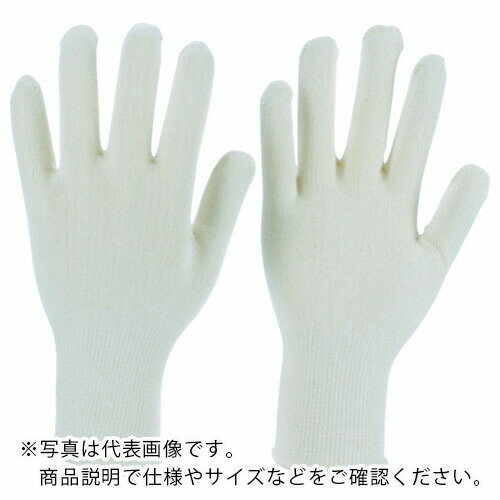 TRUSCO　革手袋用インナー手袋　Lサイズ　綿100％ TKIN-L ( TKINL ) トラスコ中山（株）