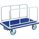 TRUSCO プレス製運搬車 台車 ドンキーカート サイドハンドル1225×775 ストッパー付 ( 510NS ) トラスコ中山(株)