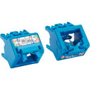 PANDUIT Mini-Com モジュラージャックTGタイプ用 上下45度アングルキャップ カテゴリ6A 青 10個入 ( CJUDCAPBU-X ) パンド...