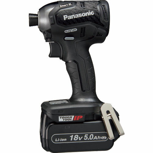 Panasonic デュアル インパクトドライバー 18V 5.0Ahセット 黒 ( EZ76A1LJ2G-B ) パナソニック(株)エレクトリックワークス社
