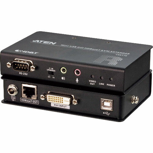 ATEN ( ATEN ) USB DVI HDBaseT ミニKVM エクステンダー (1920×1200@100 m) ( CE611 )
