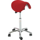Global DALTON サドルチェア レッド 座高58~77cm ( 462074212 ) Global Stole社