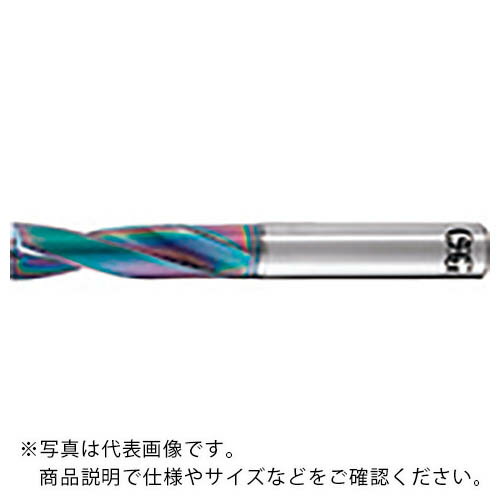 OSG 油穴付き超硬フラットドリル ADFO－3D 刃径6．03mm 溝長30mm シャンク径8mm 3334343 ( ADFO-3D 6.03 ) ( F5S21 )