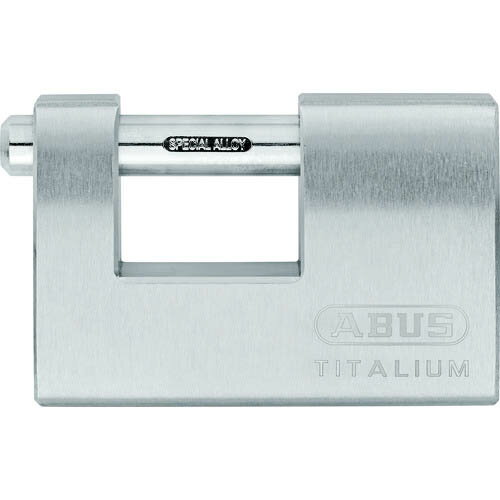 ABUS カンヌキ式シリンダー南京錠 幅90mm ( TITALIUM 98TI/90 ) アバス社