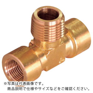 ASOH 異径二方チーズ PT1/8内×PT1/8内×PT1/4外 TK-1112R ( TK1112R ) アソー(株)