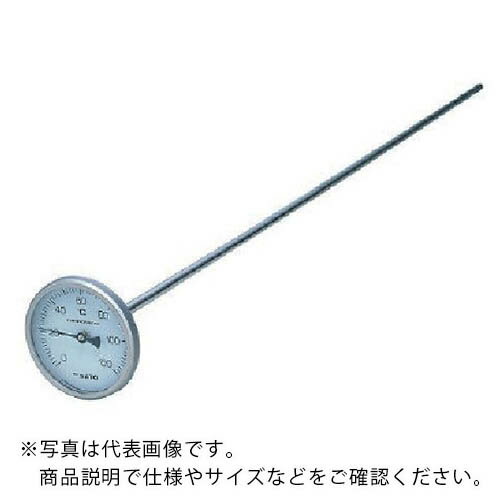 佐藤　堆肥用バイメタル温度計　0〜120℃　 1407-00 ( 140700 ) （株）佐藤計量器製作所