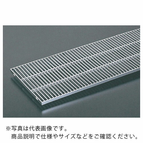 奥岡 ステンレス製 側溝用 グレーチング 本体幅450×高さ38 P15 ノンスリップ ( OSG4-NS 38-40C-P15 ) (株)奥岡製作所 【メーカー取寄】