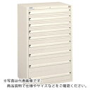 OS デラックス重量キャビネット 間口811×奥行557×高さ1281mm(ライトグレー) ( DX1215G ) 大阪製罐(株) 【メーカー取寄】(4)
