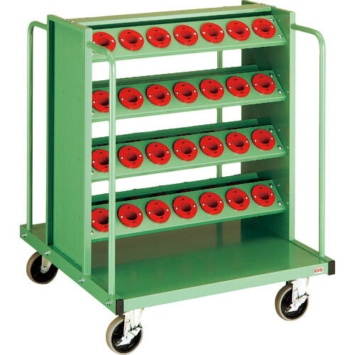 OS ツーリングタワー(キャスター付)両面タイプ 間口832×奥行872×高さ1068 ( TN4028W ) 大阪製罐(株) 【メーカー取寄】