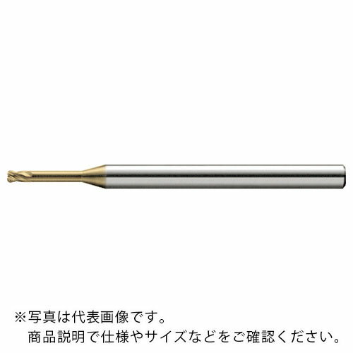 ユニオンツール 超硬エンドミルHLRS 4枚刃ロングネックラジアス 外径1×コーナー半径R0.3×有効長12×刃長0.8×首径0.95×全長55 ( HLRS4...