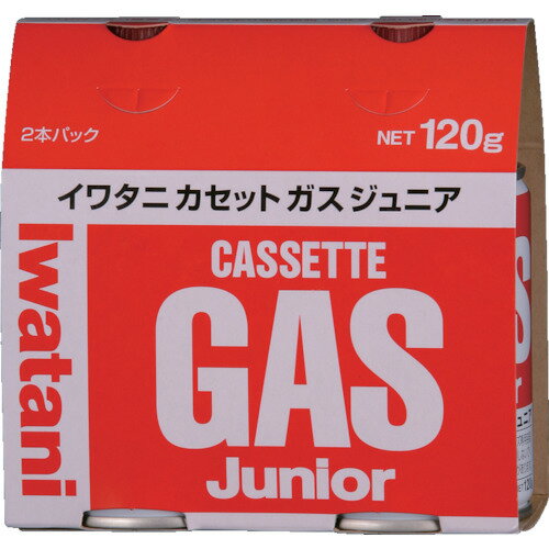 岩谷 イワタニカセットガスジュニア 2本入 CB-JR-120P CBJR120P 岩谷産業 株 