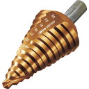 【SALE価格】エビ スパイラルステージドリル Tinコーティング 13段 ストレート軸(三面取り) 6-35 ( LB635SP ) (株)ロブテックス(4)