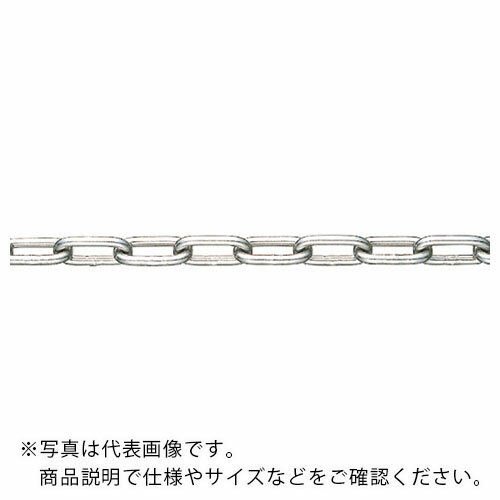 水本　SUS304ステンレスチェーン3−A　長さ・リンク数指定カット　28．1〜29m 304-3-A-29C ( 3043A29C ) （株）水本機械製作所 【メーカー取寄】