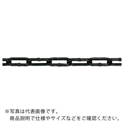 乐天商城 - 水本 ( 水本機械製作所 ) 【要長さ指定】アルミカラーチェーン ブラック AL-8BK 長さ・リンク数指定カット 6.1~7m ( AL-8-7C-BK ) 【メーカー取寄】