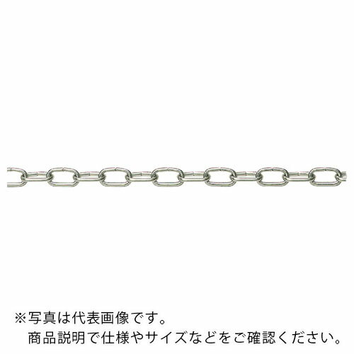乐天商城 - 水本 ( 水本機械製作所 ) 【要長さ指定】SUS304 ステンレスチェーン 溶接無し 1.4-N 6.1~7m ( 304-1.4-N-7C ) 【メーカー取寄】