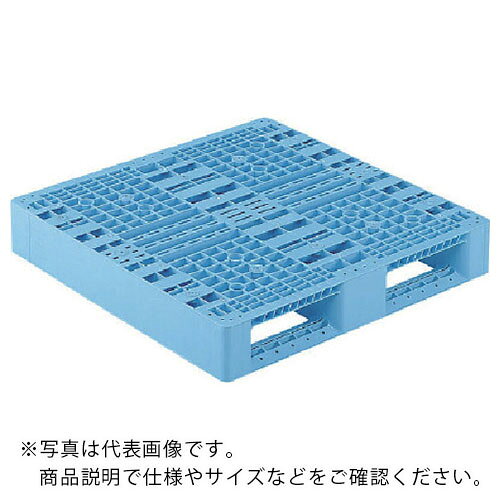 樂天商城 - サンコー ( 三甲 ) プラスチックパレット 808102 D2-909 青 青 ( D2-909 B ) 【メーカー取寄】