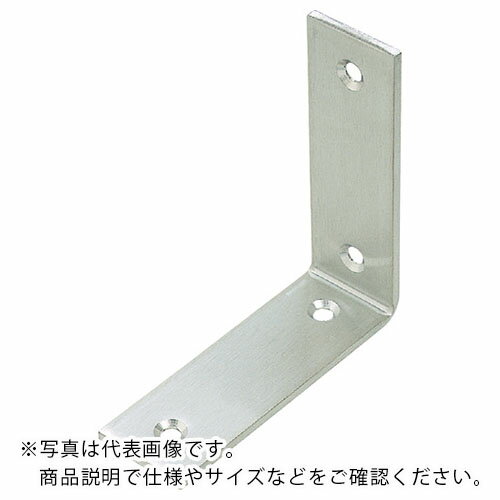 水本 ( 水本機械製作所 ) ジョイント金具 ステンレス コーナー金具(角)ヘアーライン 長さ120mm 幅16mm ( A-1754 ) 【メーカー取寄】