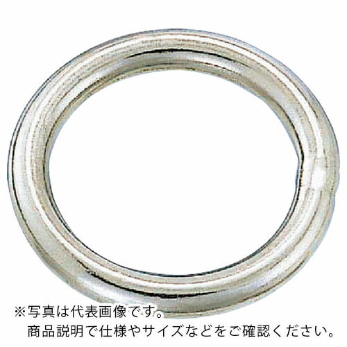 水本 ステンレス 丸リンク 線径2.5mm内径50mm(3個入) ( B-1969 ) (株)水本機