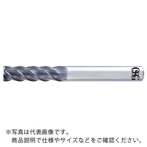OSG 超硬防振型エンドミル ロング形 スクエアタイプ AE-VML 8556326 ( AE-VML 12X38 (8556326) ) オー..