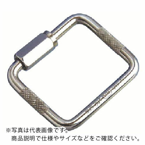 乐天商城 - 水本 ( 水本機械製作所 ) ステンレス 四角リングキャッチ 線径8mm 長さ61mm ( B-1982 ) 【メーカー取寄】