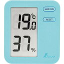 シンワ デジタル温湿度計 Home A ブルー クリアパック ( 73048 ) シンワ測定(株)
