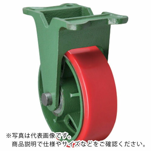 Rakuten - 東北車輛製造所 鋳物製キャスター マリーナ用自在金具付ウレタン車輪 300X75 ( 300X75MTKULB-H ) 【メーカー取寄】