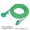 【SALE価格】NICHIDO トリプルポッキン延長コード アース付 20m 緑 緑 ( PPT20E GN(グリーン)(ポッキンプラグツキ) ) 日動工業(株...