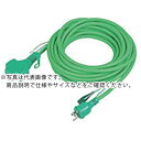 【SALE価格】NICHIDO トリプルポッキン延長コード アース付 10m VCT1.25×3 緑 ( PPTVS-10E-GN ) 日動工業(株)