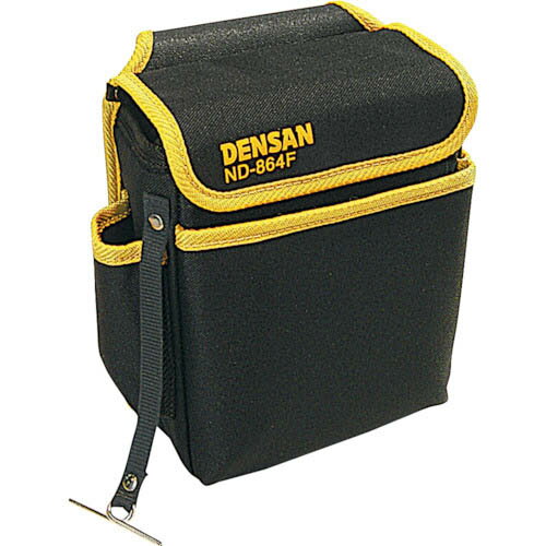 Nail Bags - DENSAN ( ジェフコム ) 電工キャンバスハイポーチ(フタ付) ( ND-864F )