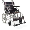 カワムラ 【非課税】 アルミ標準型介助用車いすKV16 ( KV16-40SB ) (株)カワムラサイクル 【メーカー取寄】