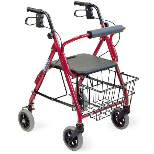 カワムラ 【非課税】 四輪歩行車KW20レッド ( KW20RED ) (株)カワムラサイクル 【メーカー取寄】