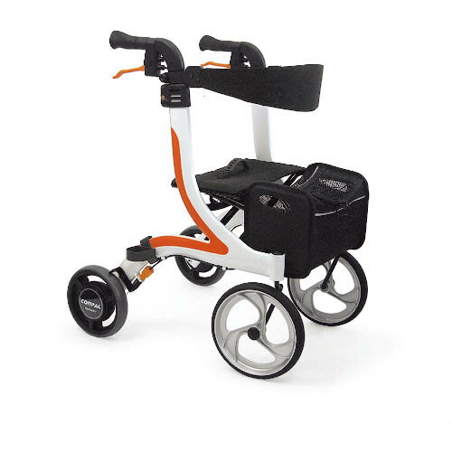 カワムラ 【非課税】 四輪歩行車抑速ブレーキ付き ( KW41 ) (株)カワムラサイクル 【メーカー取寄】