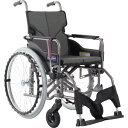 カワムラ 【非課税】 アルミ製標準型自走用車いすKMD-A22-42S-Mチャコールグレー ( KMDA2242SMNO82 ) (株)カワムラサイクル 【メーカー取寄】