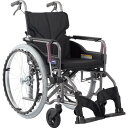 カワムラ 【非課税】 アルミ製標準型自走用車いすKMD-A22-42-M黒 ( KMDA2242MNO19 ) (株)カワムラサイクル 【メーカー取寄】