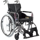 カワムラ 【非課税】 アルミ製標準型自走用車いすKMD-A22-40-Mエコブラック ( KMDA2240MNO88 ) (株)カワムラサイクル 【メーカー取寄】