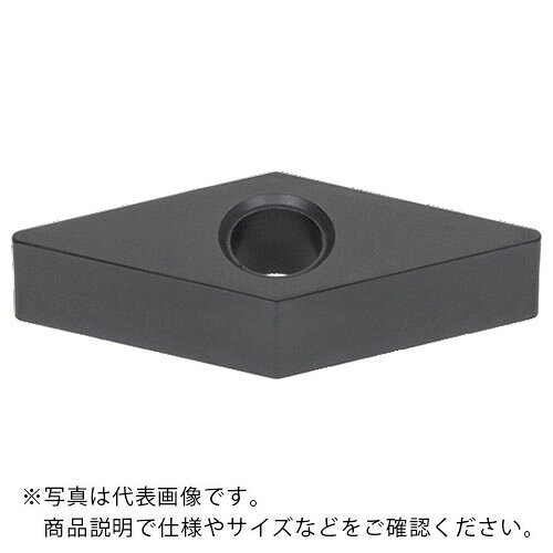 特長：高速加工でも優れた耐摩耗性を実現します。用途：被削材：鋳鉄。仕様：厚さ(mm)：4.76コーナR(mm)：0.8切れ刃長さ(mm)：12.5内接円(mm)：7.15穴径(mm)：3.81旋削用 ネガチップ (仕上げ〜中切削用) VNMA*EM級35°ひし形ブレーカなしインサート　●代表画像について 商品によっては、代表画像を使用している場合がございます。 商品のカラー、サイズなどが異なる商品をイメージ画像として 使用させて頂いている場合がございます。 必ず、商品の品番と仕様をご確認のうえ、ご注文お願いいたいます。 　●代金引換でのお支払いについて 発送する商品の総重量が20kgを超えてしまったり、 商品の大きさが当店から発送できる規定サイズを超えてしまう場合 メーカー直送での対応となりますので、 代金引換がご利用頂けない場合がございます。 該当する場合、当店から別途メールにてご連絡させて頂いております。 　●北海道・沖縄・離島・一部地域の送料について 別途追加で送料がかかる場合がございます。 送料がかかる場合は、メールにて送料をご連絡させて頂き、 お客様にご了承頂いてからの手配となります。 　●お買上げ明細書の廃止について 当店では、個人情報保護と環境保護の観点から同封を廃止しております。 お買上げ明細書が必要な場合は、備考欄に「お買上げ明細必要」と 記載お願いいたします。 当店からの出荷の場合は、同封にて発送させて頂きます。 （※メーカー直送の場合は、PDFデータをメールさせて頂きます。）