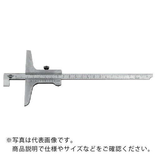 カノン カールマール型フック付デプスゲージ300mm ( BSD30P ) (株)中村製作所 【メー